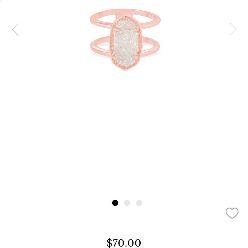 Kendra Scott Elyse Ring in Rose Gold